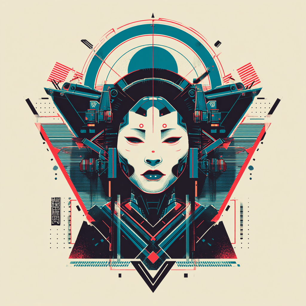 Ukiyo-e Skull & Legends: Prompt Vetorial para Estampas - Imagem 6