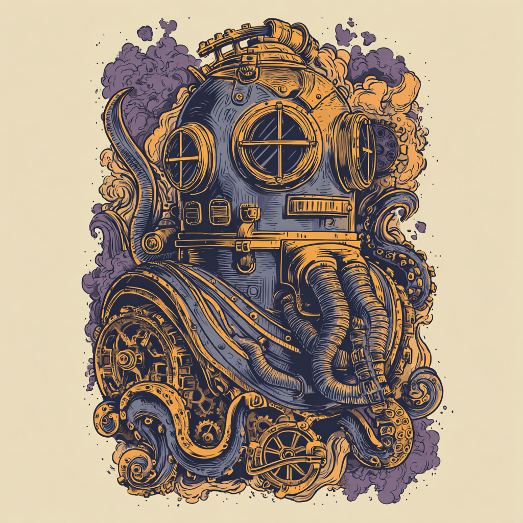 Ukiyo-e Skull & Legends: Prompt Vetorial para Estampas - Imagem 7